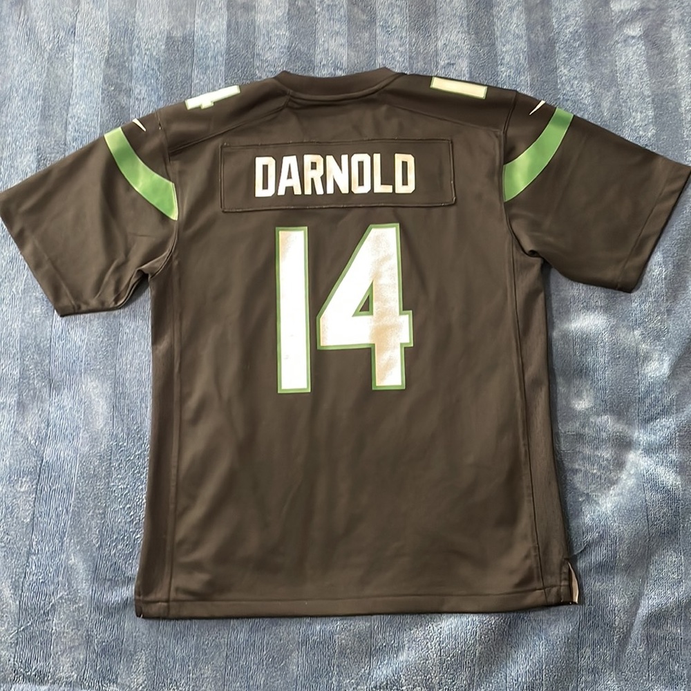 Nike NFL #14 DARNOLD Kids New York Jets Football Jersey